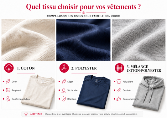 Choisir le bon vêtement personnalisé