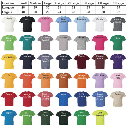 T-shirt personnalisé en Beauce