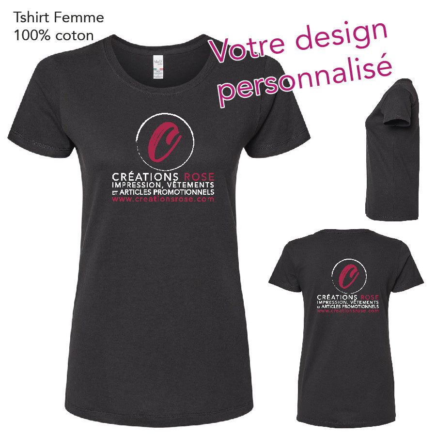 T-shirt personnalisé sans quantité minimum