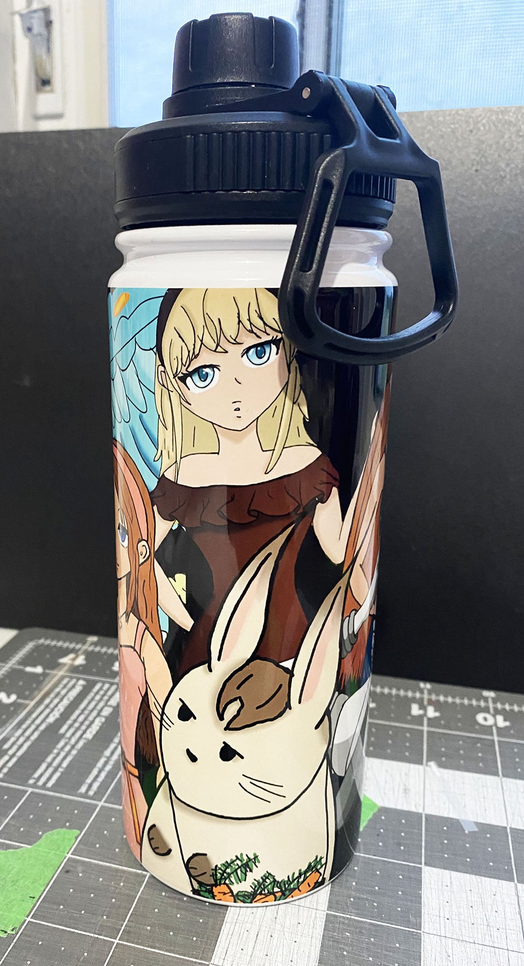 Gourde d'eau en Beauce impression personnalise