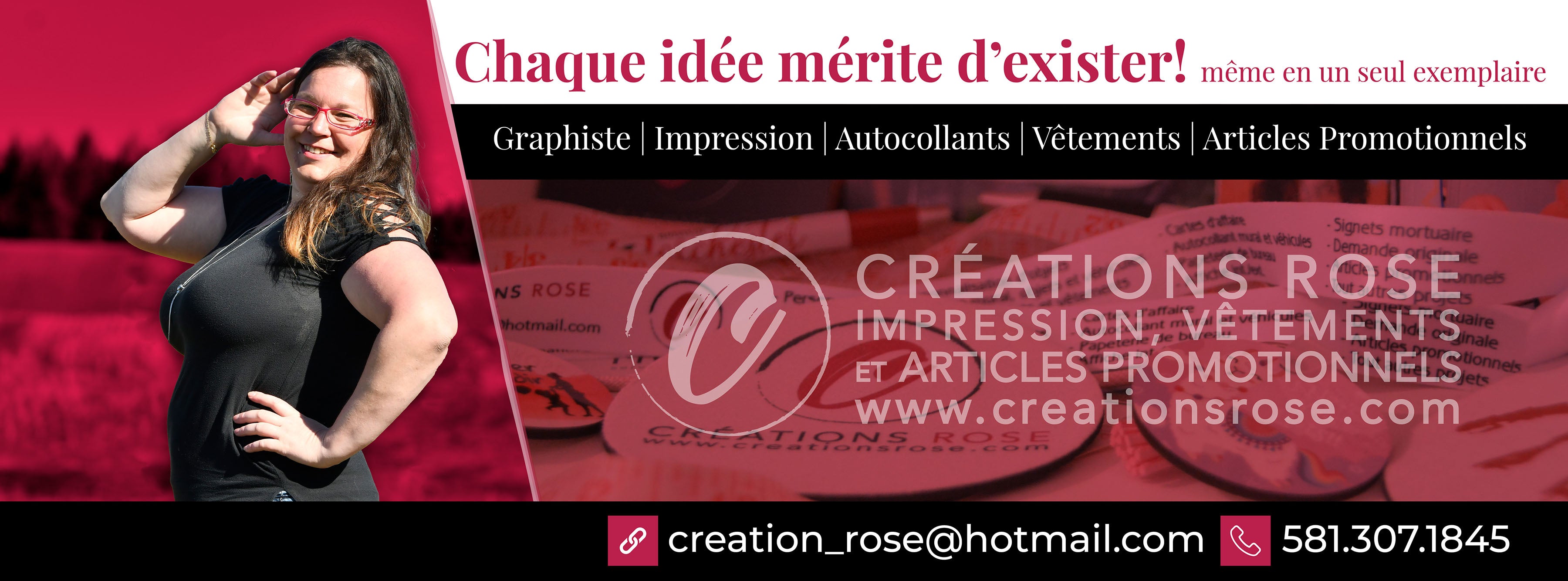 Graphiste impression vêtements et articles promotionnels