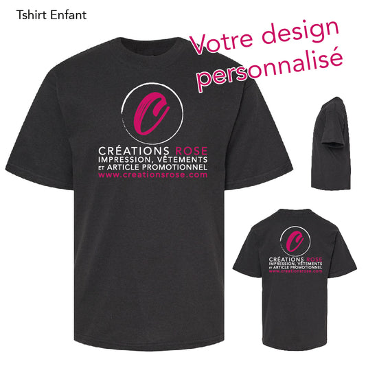 Impression tshirt enfant 