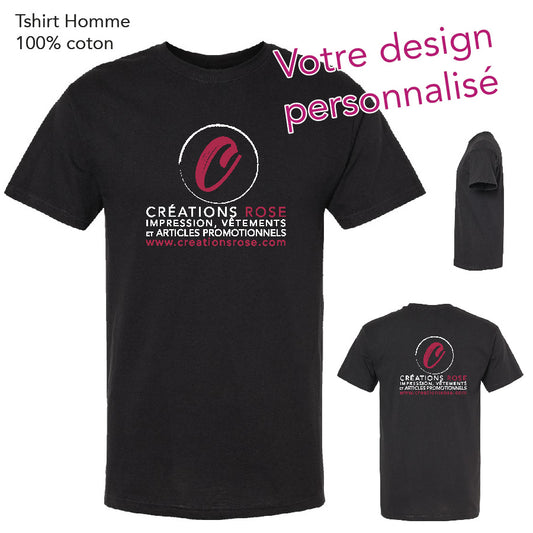 Tshirt homme personnaliser impression