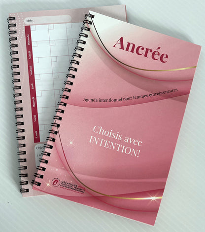 Impression personnalise agenda non daté bi-annuel