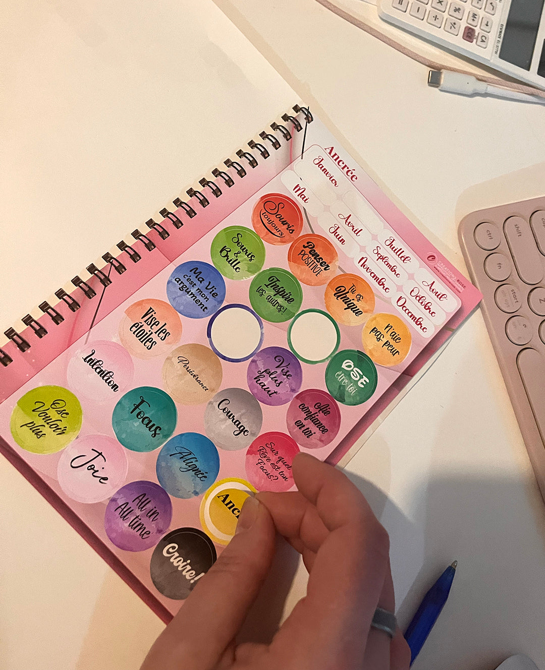 sticker impression papeterie