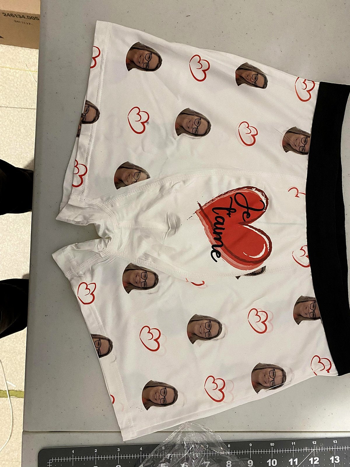 Boxer personnalisé - Créations Rose