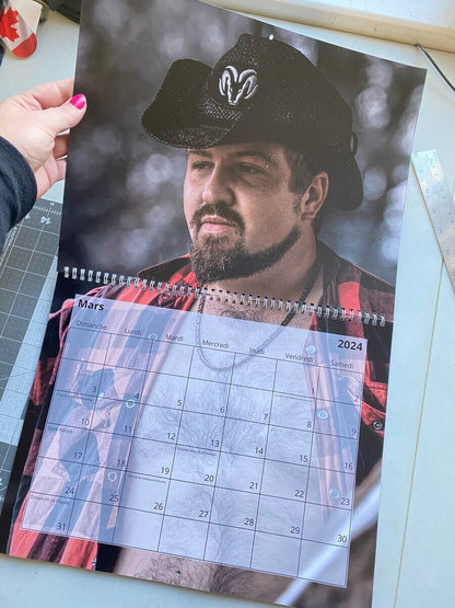 Calendrier personnalisé - Créations Rose