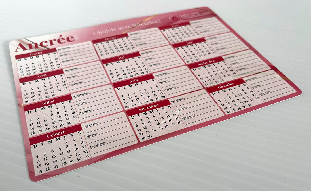 calendrier impression annuel 2026 