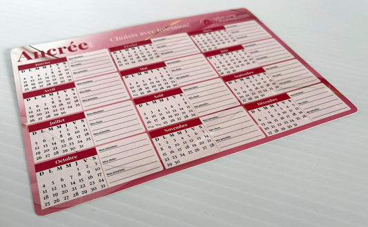 calendrier impression annuel 2026 