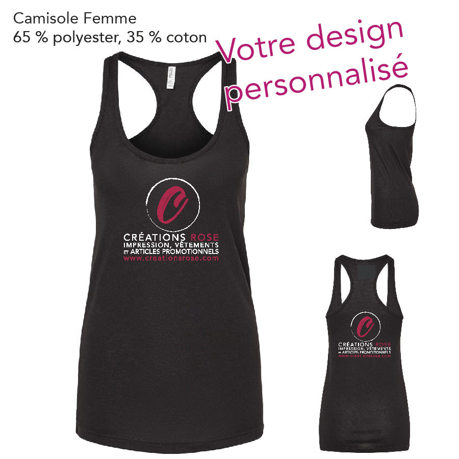 Camisole personnaliser pour femme