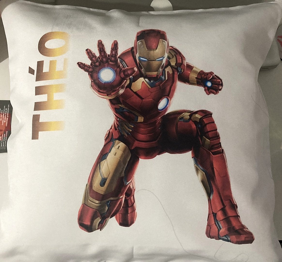 Coussin personnalisé - Créations Rose