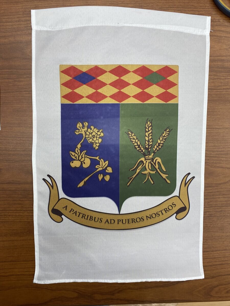 Drapeau personnalisé - Créations Rose