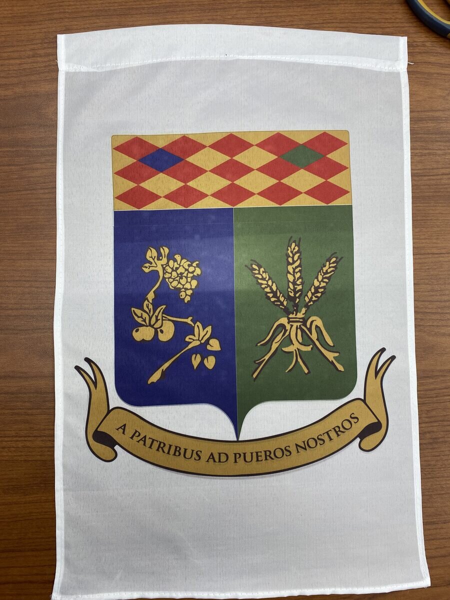 Drapeau personnalisé - Créations Rose
