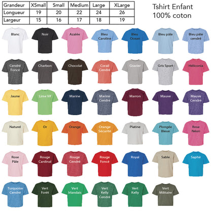 personnalisation vetement enfant tshirt impression