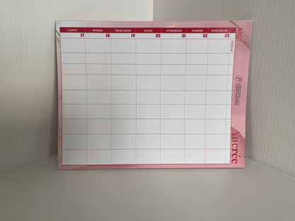 planificateur impression personnalise