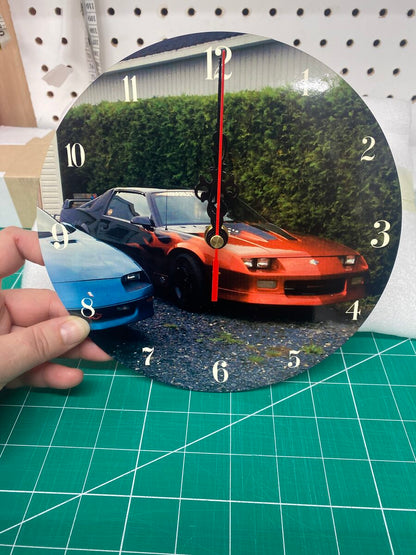 Horloge murale personnalisée