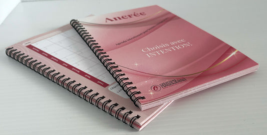 Agenda non datée bi-annuel personnalise