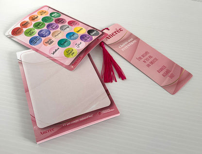 collection ancree signet sticker pad de note impression