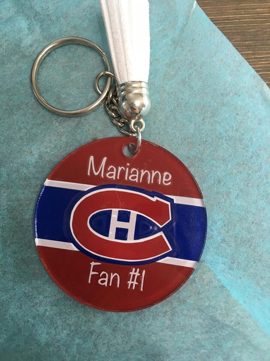 Porte-clé personnalisé - Créations Rose