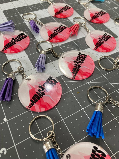 Porte-clé personnalisé - Créations Rose