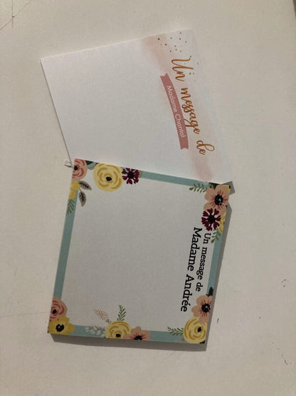 Post-it personnalisé - Créations Rose