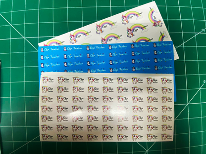 Impression personnalise pour effet scolaire d'enfant