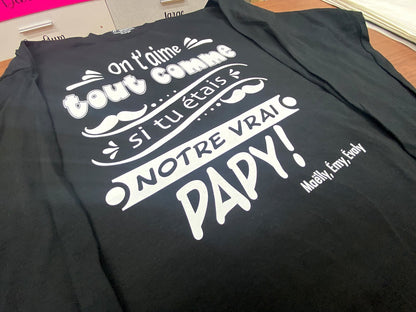 T-shirt manches longues adulte personnalisé - Créations Rose