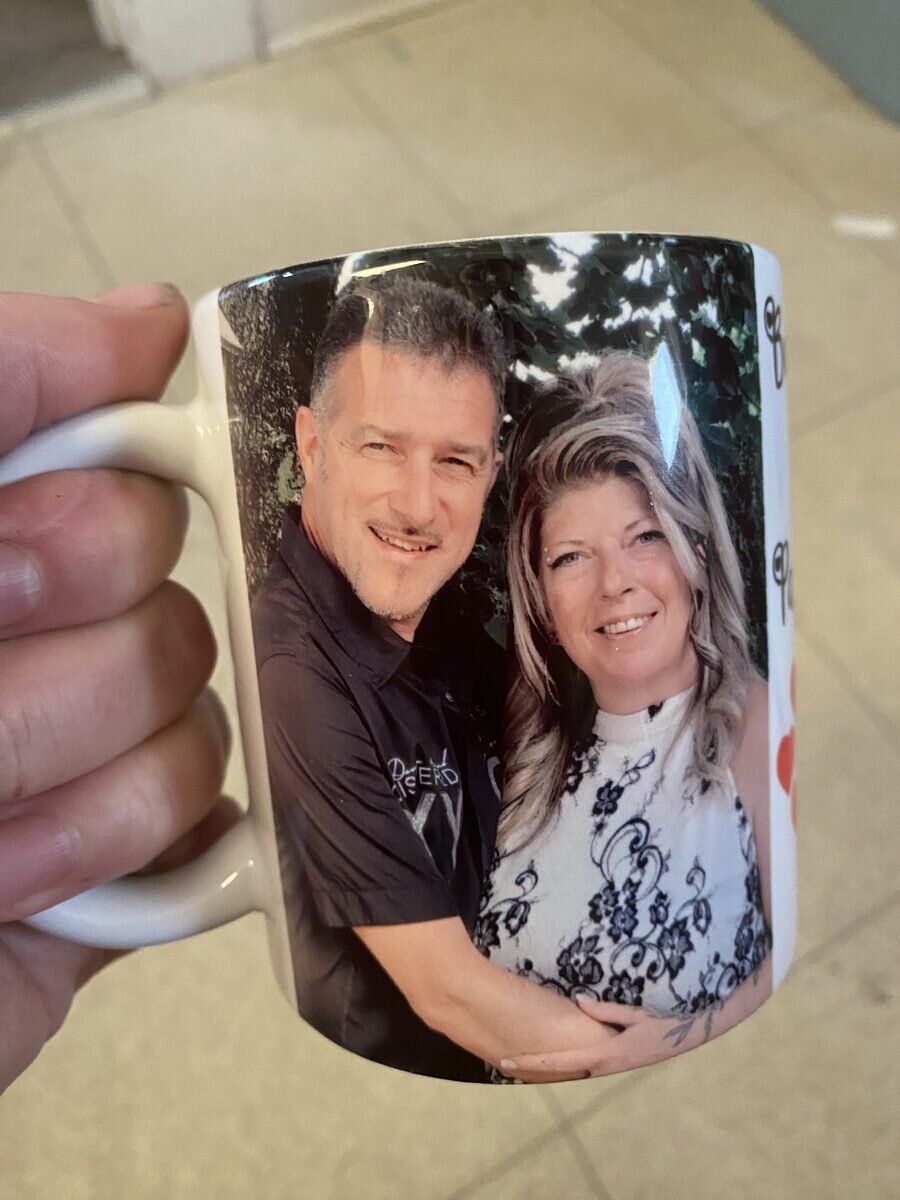 Tasse en céramique personnalisée - Créations Rose