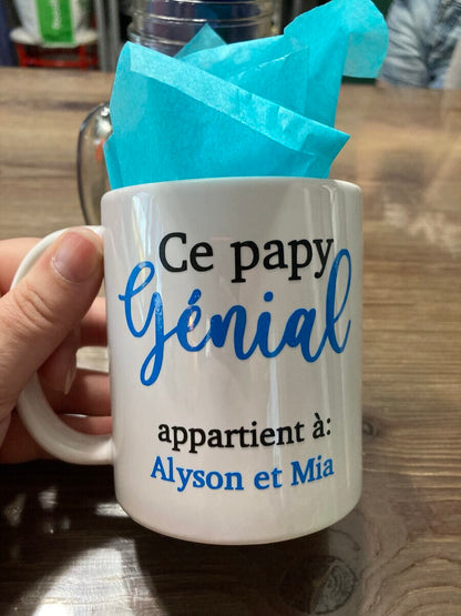 Tasse en céramique personnalisée - Créations Rose