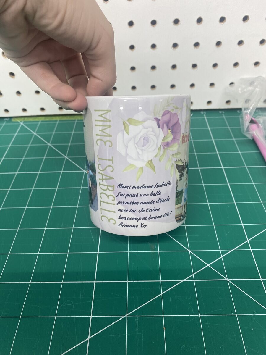 Tasse en céramique personnalisée - Créations Rose