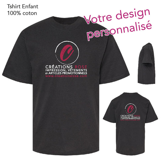 impression tshirt personnalise enfant